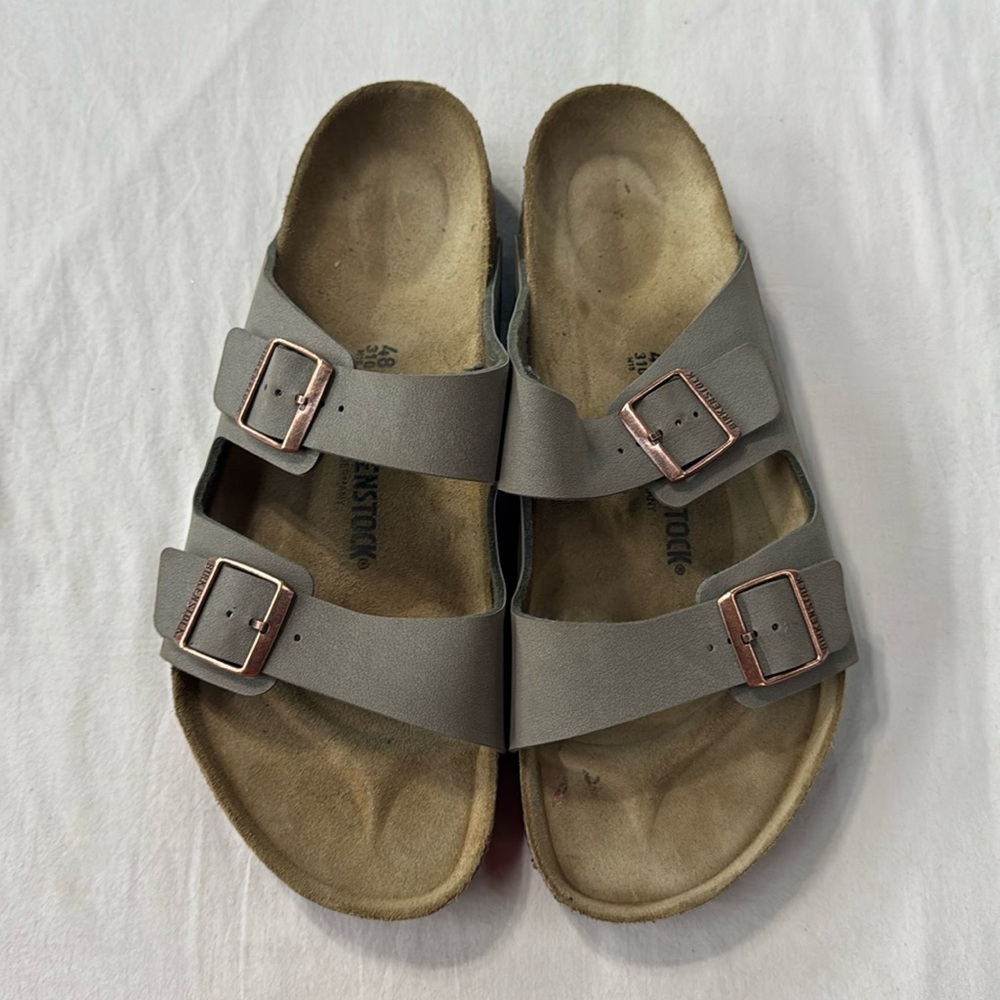 Birkenstock Arizona Birko-Flor olive green 48eu